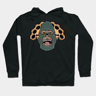 Gorilla and Fight Hoodie